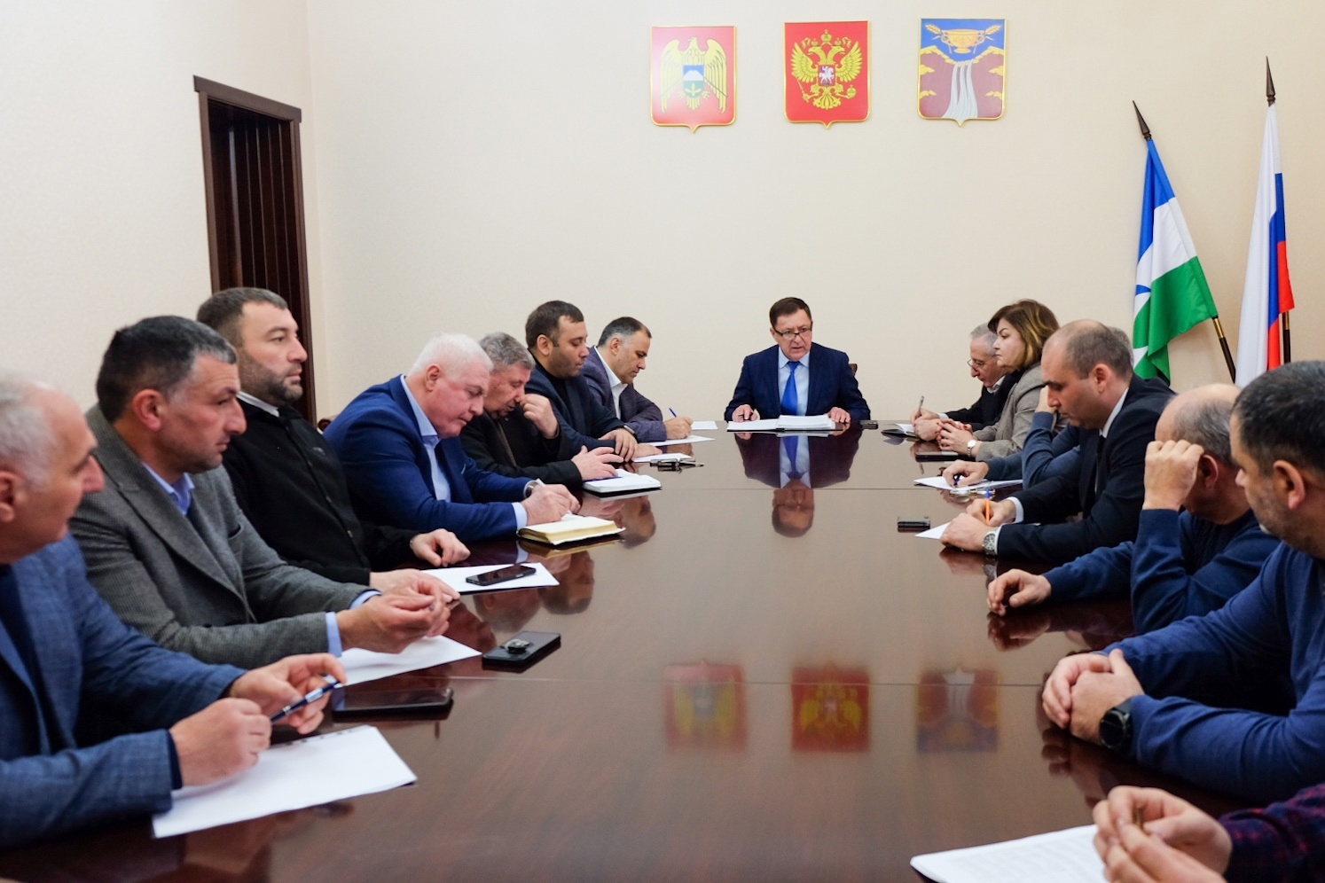 Состоялось расширенное рабочее совещание по вопросам организации бесперебойного функционирования объектов ЖКХ