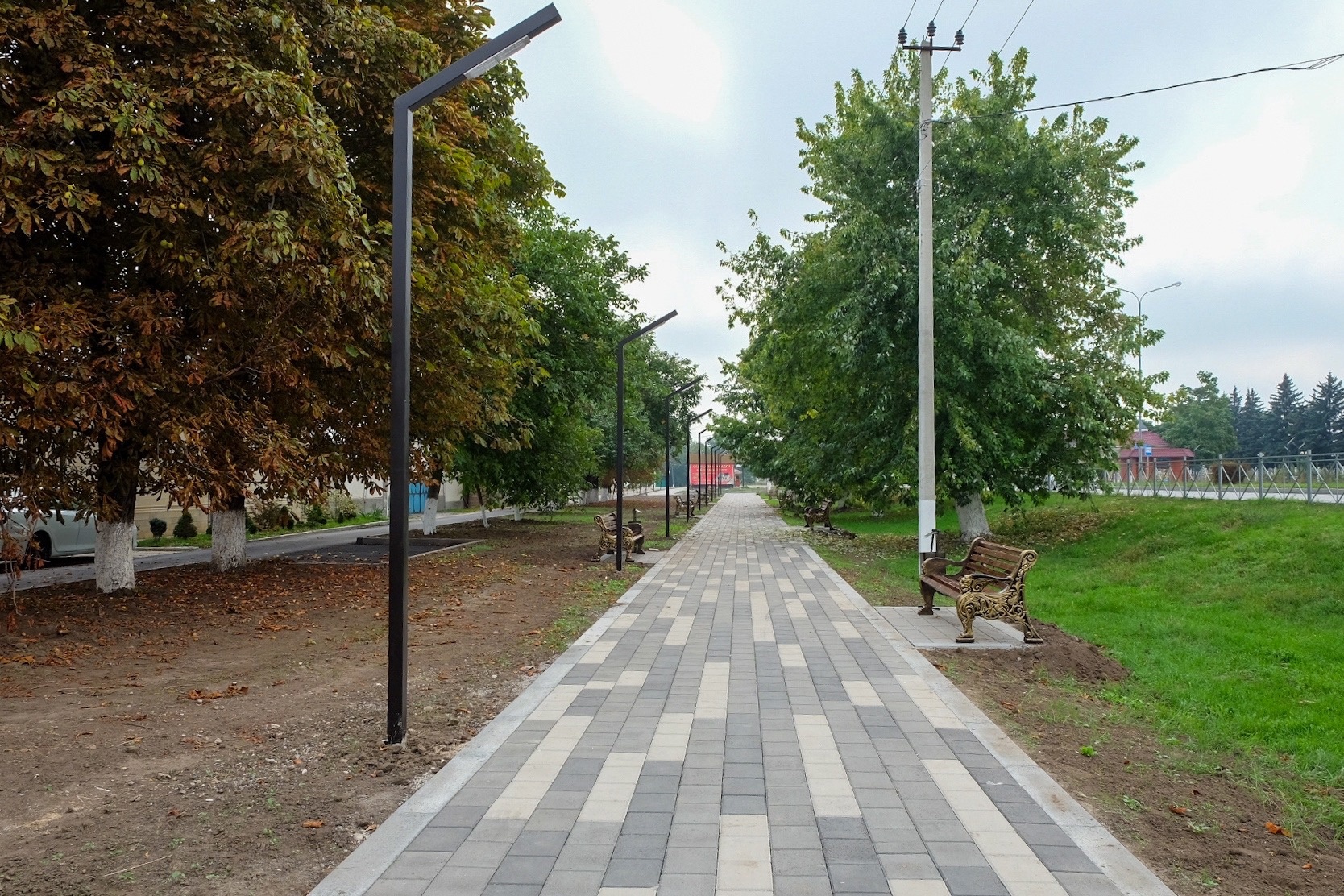 В райцентре завершается благоустройство общественных территорий